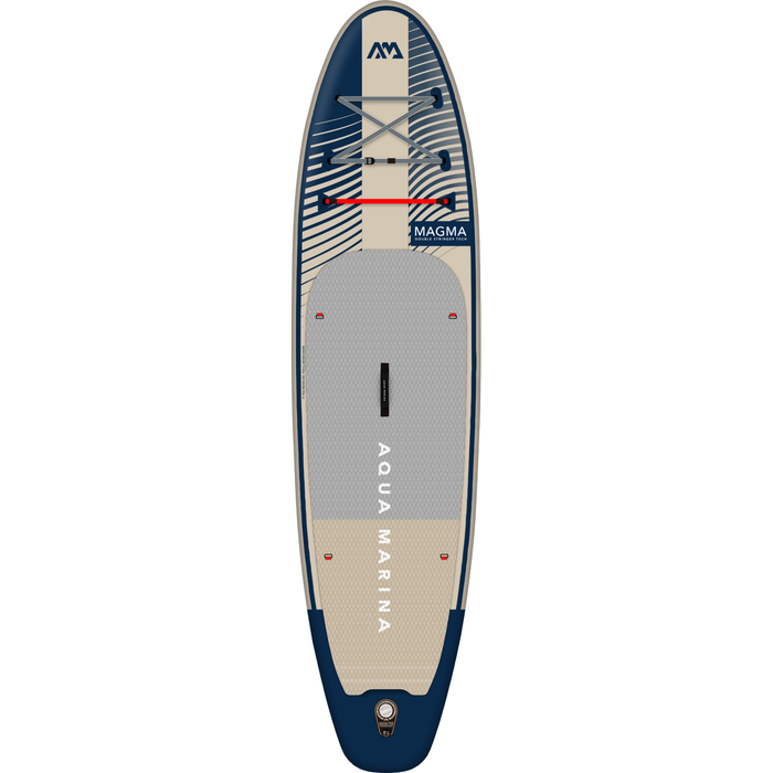 Aqua Marina Magma Inflatable SUP top deck of board.