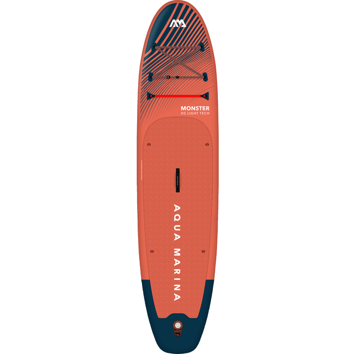 Aqua Marina Monster ISUP top view of board.