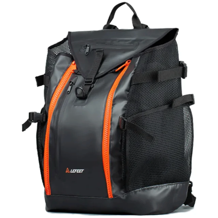 LEFEET Dive Gear Backpack back view.