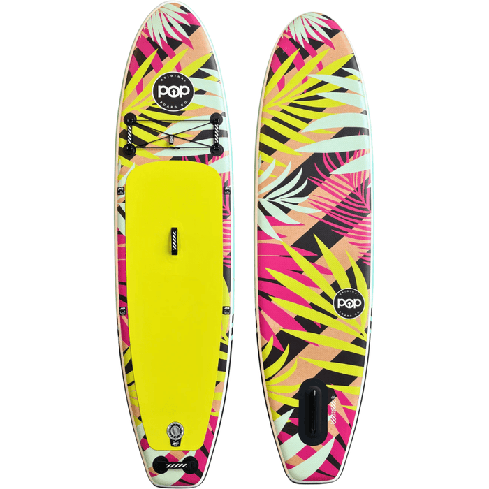 POP Board Co. Royal Hawaiian Palm Inflatable SUP 2024 Edition - Current Riders