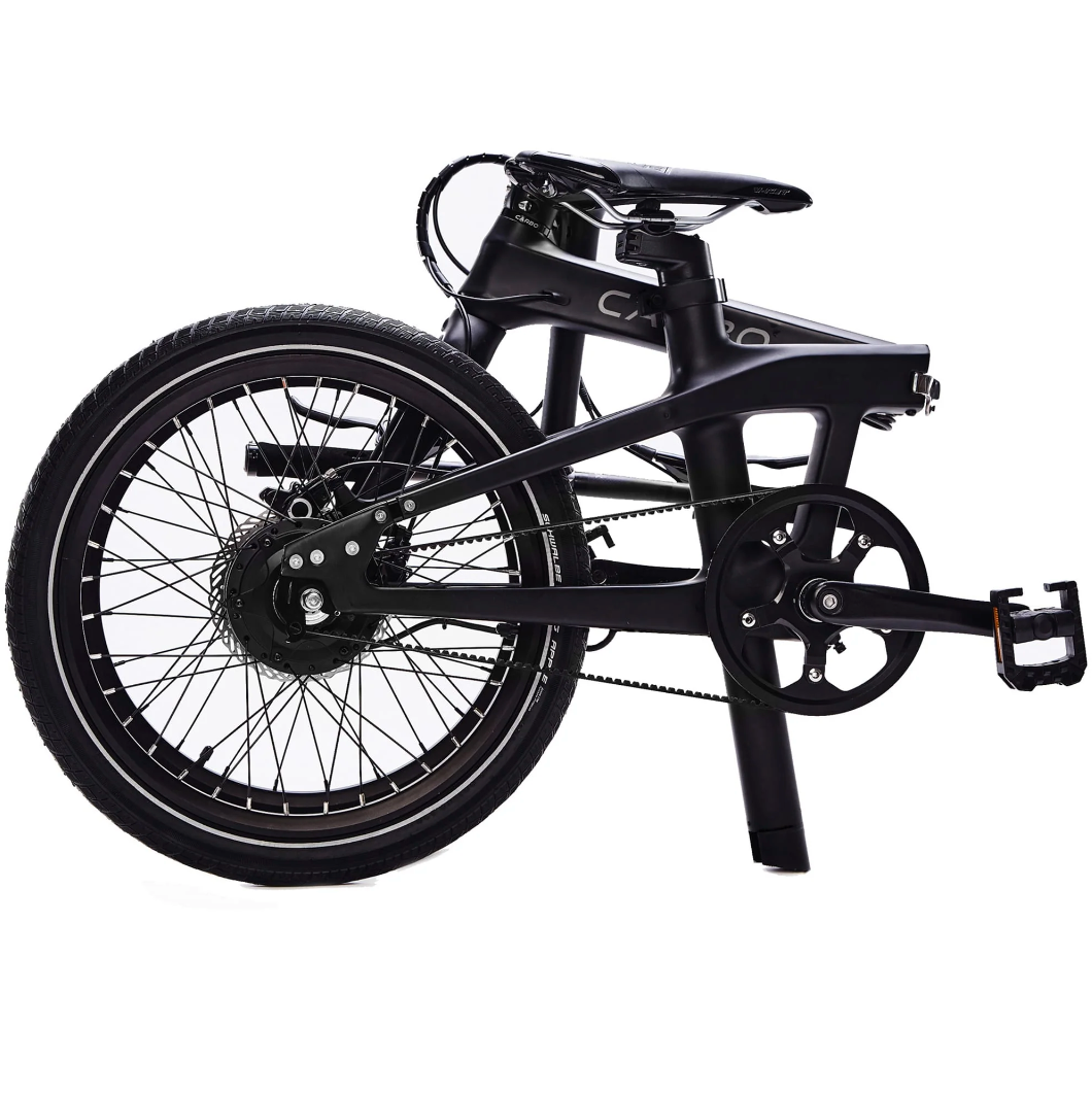 Carbo foldable electric bike. 