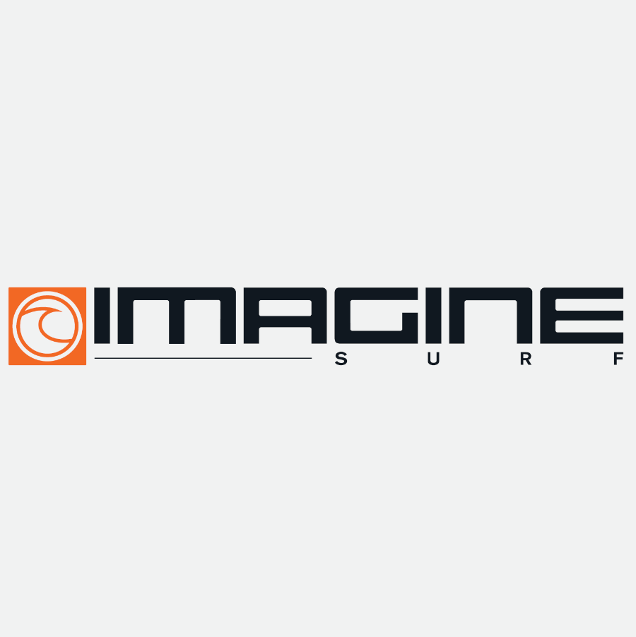 Imagine Surf Company premium paddle boards company logo.