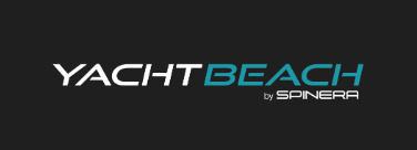 Yachtbeach, by Spinera, company logo.