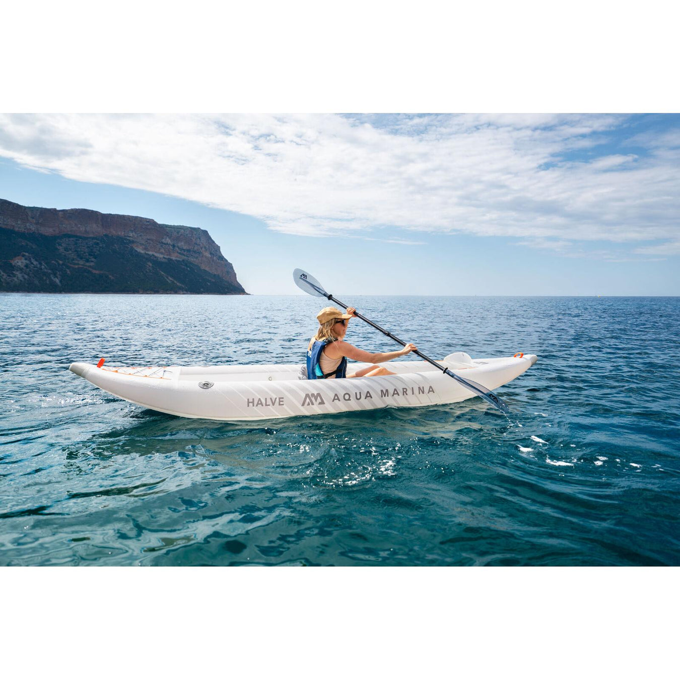 Aqua Marina HALVE Inflatable Kayak - Current Riders