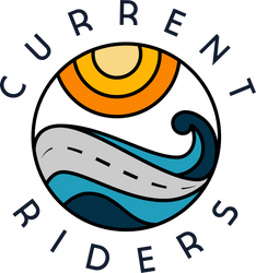 Current Riders company logo. 