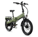 A Pine Green Lectric XP4 750W Step-Over electric bike at an angle on a white background.