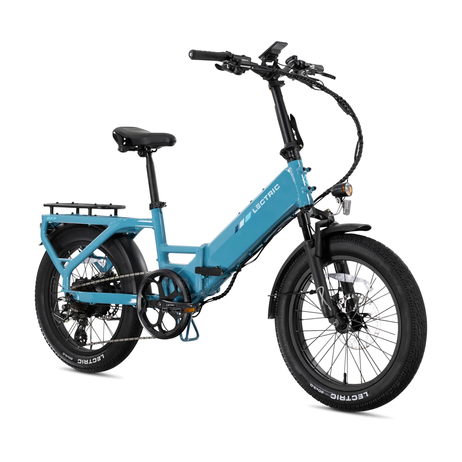Lectric XP4 eBike Step-thru frame / Raindrop Blue / Long-Range