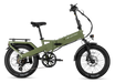 Pine Green Lectric XP4 Step-Over electric bike with 'LECTRIC' branding on the frame on a white background.