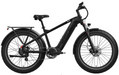 The Phantom Black Mokwheel Basalt 2.0 Step-Over fat tire electric bike showing a side view on a white background.