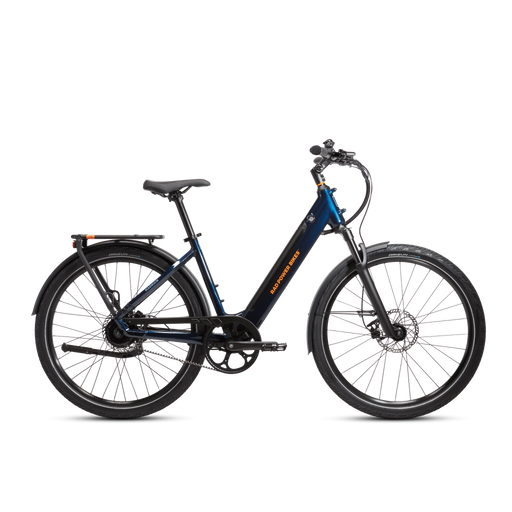Product image of Rad Power Bikes RadKick Carbon Belt Drive side view.