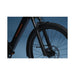 Rad Power Bikes RadKick Carbon Belt Drive eBike close up of front wheel.