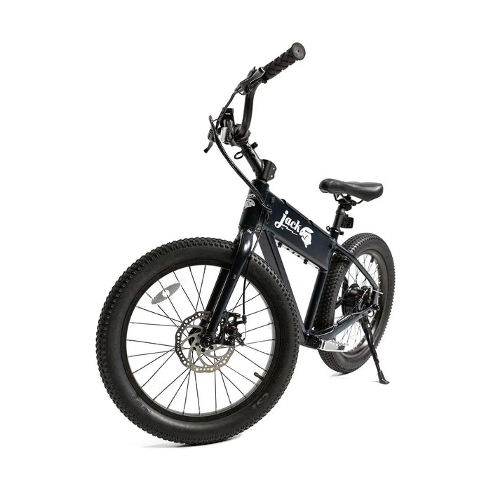 Product image of JackRabbit XG eBike's left side at an angle.