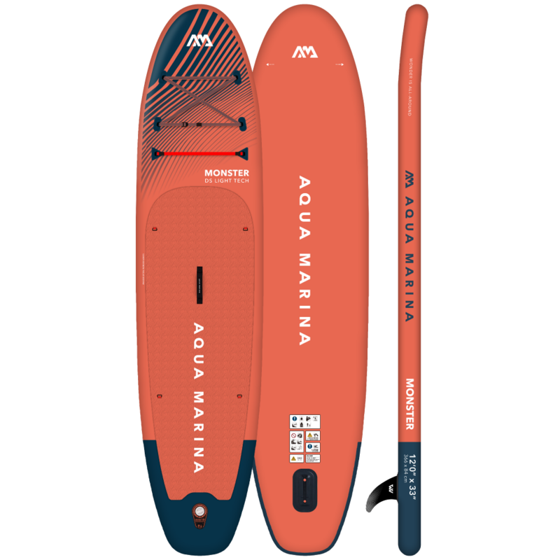 Aqua Marina Monster: Inflatable SUP for All Waters — Current Riders