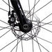 Carbo X closeup axle wheel system.