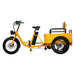 Oh Wow Cycles Conductor+ Plus Rickshaw Electric Trike in School Bus Yellow color.