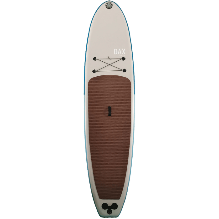 Product image of the top of the Dax Board Co. Air High Tide Inflatable Stand Up Paddle Board.