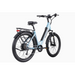 Denago Commute 1 Step-Thru Light Blue Product Photo Rear Diagonal View Right Side