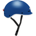 Electric Bike Co. Custom E-Helmet in Laspe Blue with white trim and black strap.