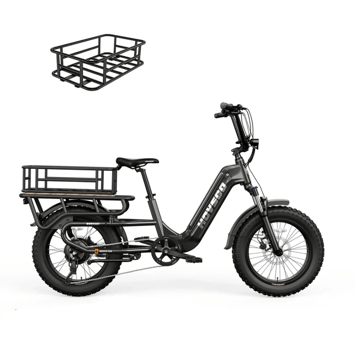 HOVSCO™ HovCart Step-Thru Fat Tire Cargo Electric Bike