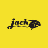 JackRabbit E-Bike logo with yellow background.