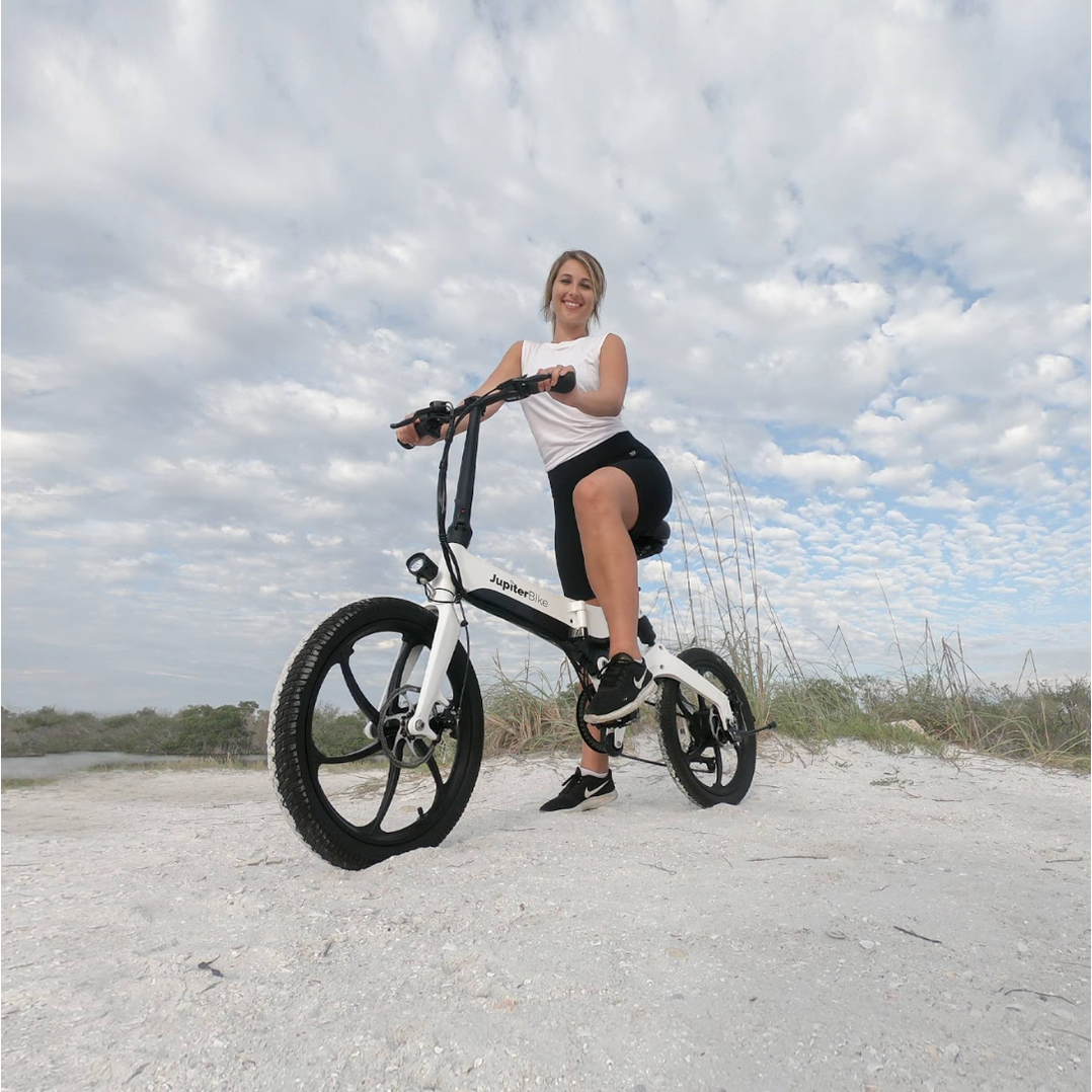 Jupiter Bike Discovery X7 Folding Electric Bike, Top Speed 18 mph