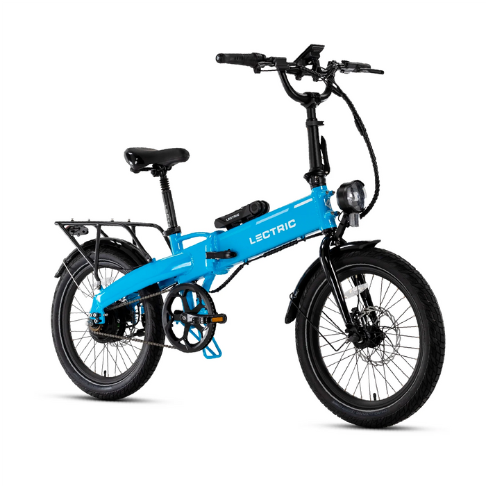 Lectric Blue XP Lite 2.0 electric bicycle.