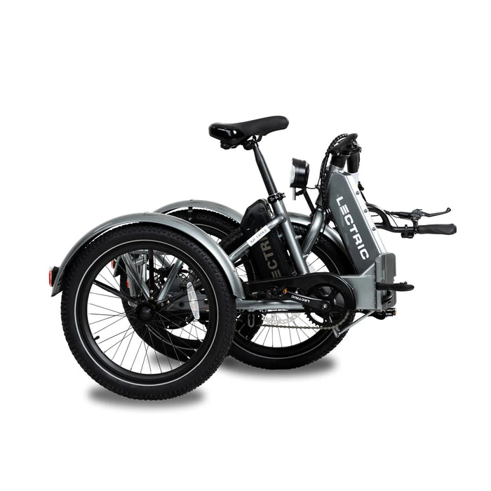 Lectric Electric XP Trike folded. 