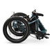 Dusk Blue Lectric Trike2 electric trike folded. 