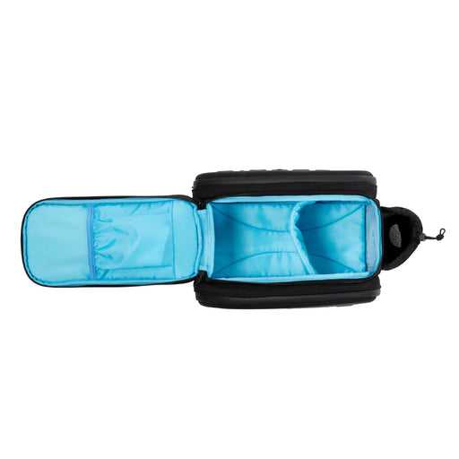 Lectric Trunk Bag with blue inside for storage on a white background.