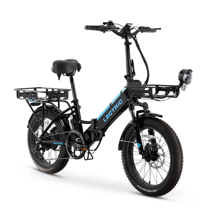 Side view Lectric XP Step-Thru 3.0 Black Long-Range eBike.