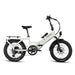 Lectric XP4 Stratus White step-thru electric bike.
