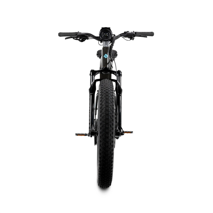 Front of the Lectric XPeak Step-Over 2.0 Electric Bike.