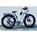 Lectric XPeak 2.0 step-thru electric bike with speaker in bottle holder.