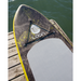 Product image of the top half of the Loon Paddle Company REALTREE Fishing iSUP showing the bungee system for storage.