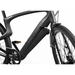 Battery compartment of the matte black Urtopia Carbon 1 Pro Electric Bike.