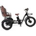 Picture of black Oh Wow Cycles Conductor 4-2 Electric Trike right side.