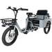 Oh Wow Cycles Conductor+ Plus Rickshaw ETrike in battleship grey.