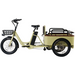 Oh Wow Cycles Conductor+ Plus Rickshaw Electric Trike in Classic Almond.