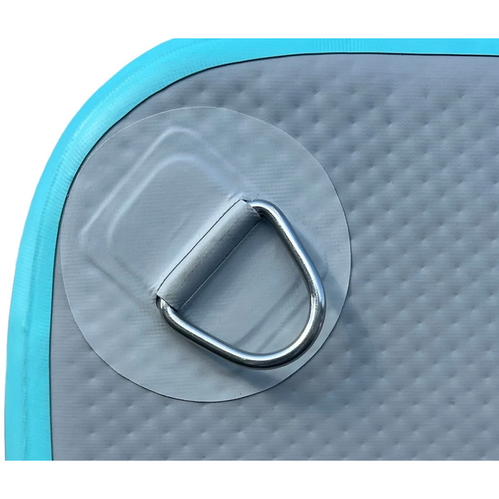 D-ring on ParadisePad 6' x 13' Inflatable Floating Mat.