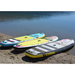 POP Board Co.'s 2024 iSUP lineup on the shoreline which includes the POP El Capitan.