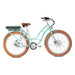 Gloss Mint Priority E-Coast step-over electric bike. 