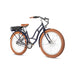 Gloss Indigo Priority Bicycles E-Coast step-over electric bike. 