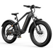 HOVSCO HovAlpha Step-Over Dark Grey With Fenders Product Image Front Diagonal View Right Side