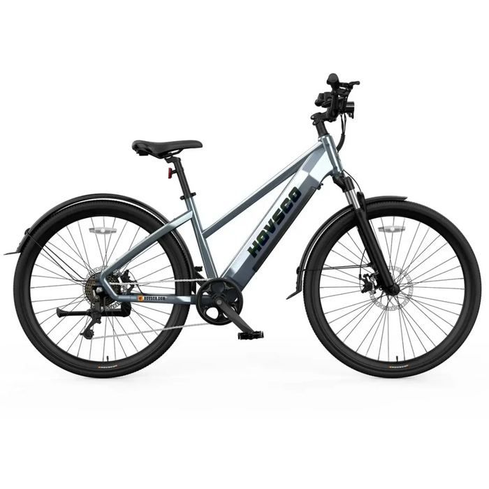 Space Grey HOVSCO HovCity Step-Thru E-Bike right side view.