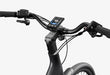 Close-up of Urtopia Carbon Classic ST electric bicycle handlebar with LCD display on a white background.