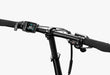 The handlebar of the Urtopia Carbon Fold ST with a digital display on a white background.