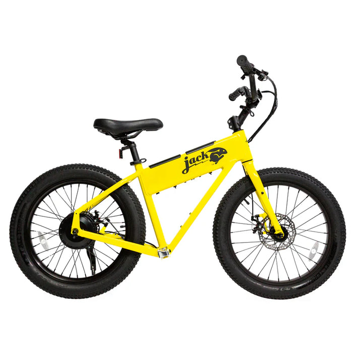 Product image of yellow JackRabbit XG electric bike.